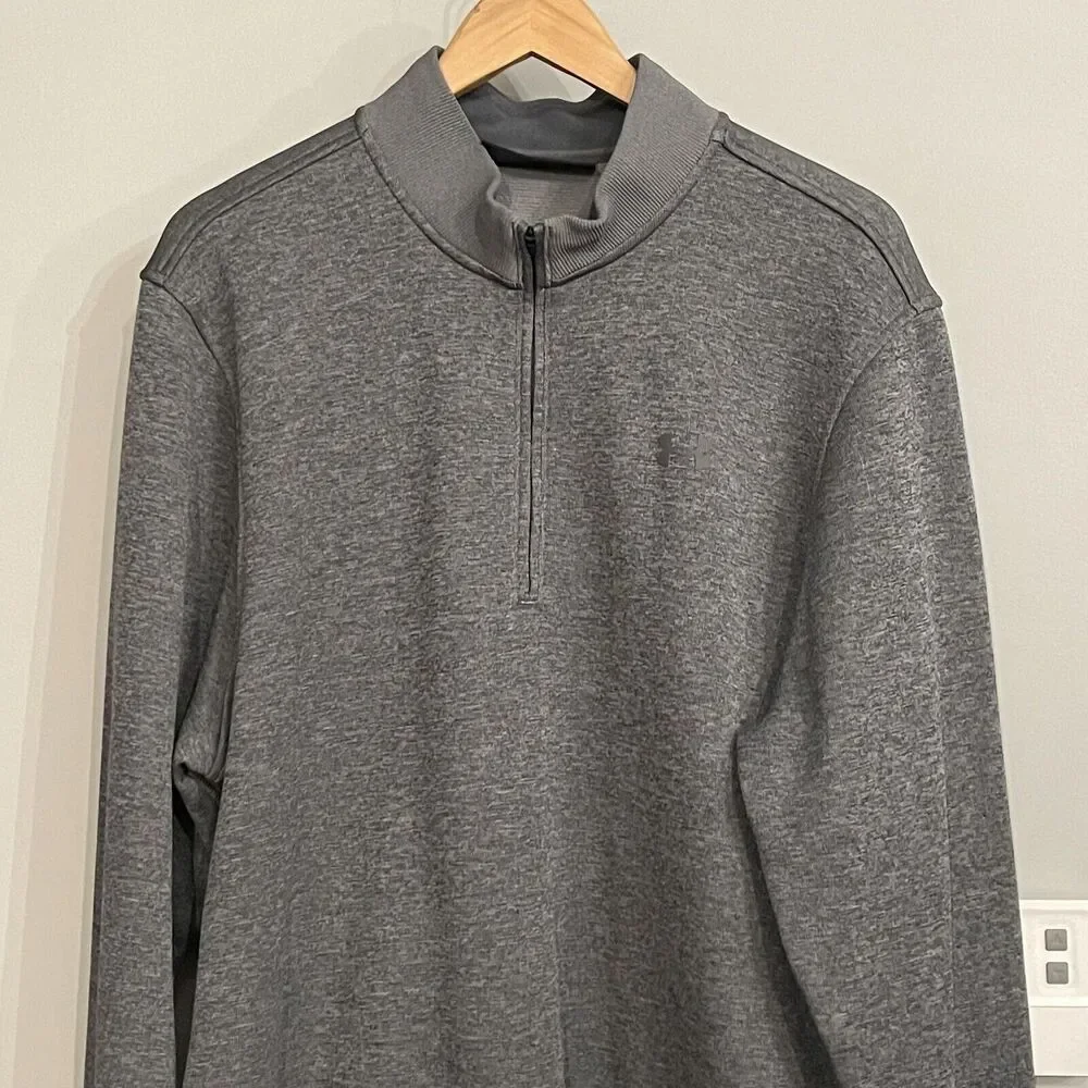 Under Armour Sweater Cold Gear 1/4‎ Zip Pullover Active Outdoors Athleasure XL